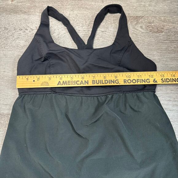 Lululemon Venus Tank Black Gray Size 6 - Picture 7 of 9